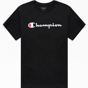 Champion Black Short Sleeve